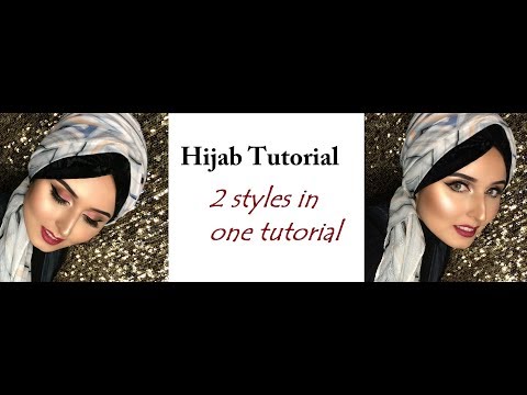 Easy hijab tutorial (2 styles in one tutorial ) Easy hijab tutorial (2 styles in one tutorial )