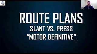 Penn State Offensive Analyst Mark Dupuis - Slant Releases vs Press Man