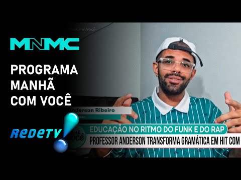 MN MC no programa "Manhã com Você" da REDE TV 🎬 Dia dos Professores