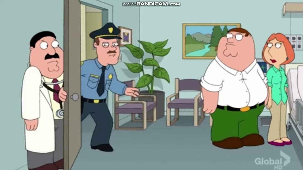 Family Guy Dr. Hartman - Be cool be quiet be quiet