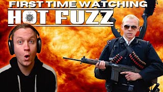 Hot Fuzz is BRILLIANTLY WRITTEN | *First Time Watching* Movie Reaction & Commentary screenshot 4