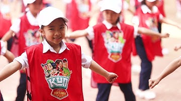 Flashmob Gia Lai - Trường Tiểu Học Nguyễn Khuyến - Cùng Kun Vận Động Mỗi Ngày