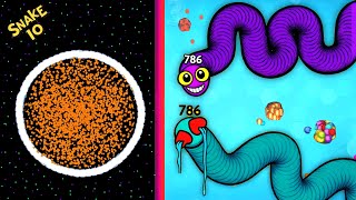 SNAKE IO🐍 DOTE SNAKE IO🐍 vS💀 MONSTER PRO UBE GIANT EPIC SNAKE.IO🐍 BEST/FUNNY GAMEPLAY!New Snake Game screenshot 4