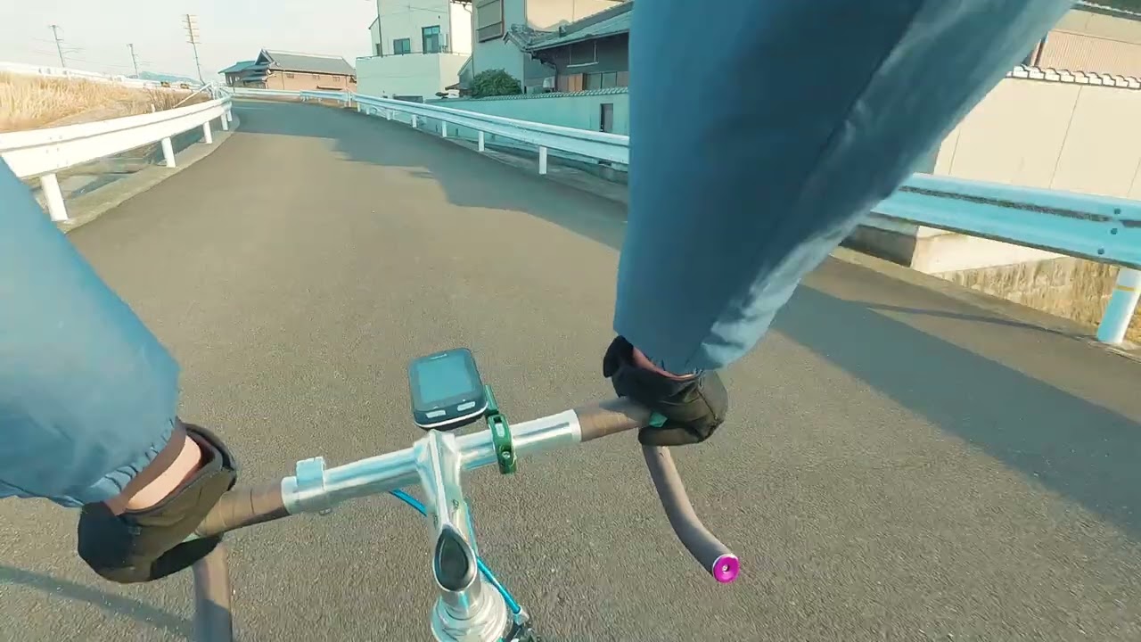 gowes sore di jepang [ fixed gear ] njs bridgestone