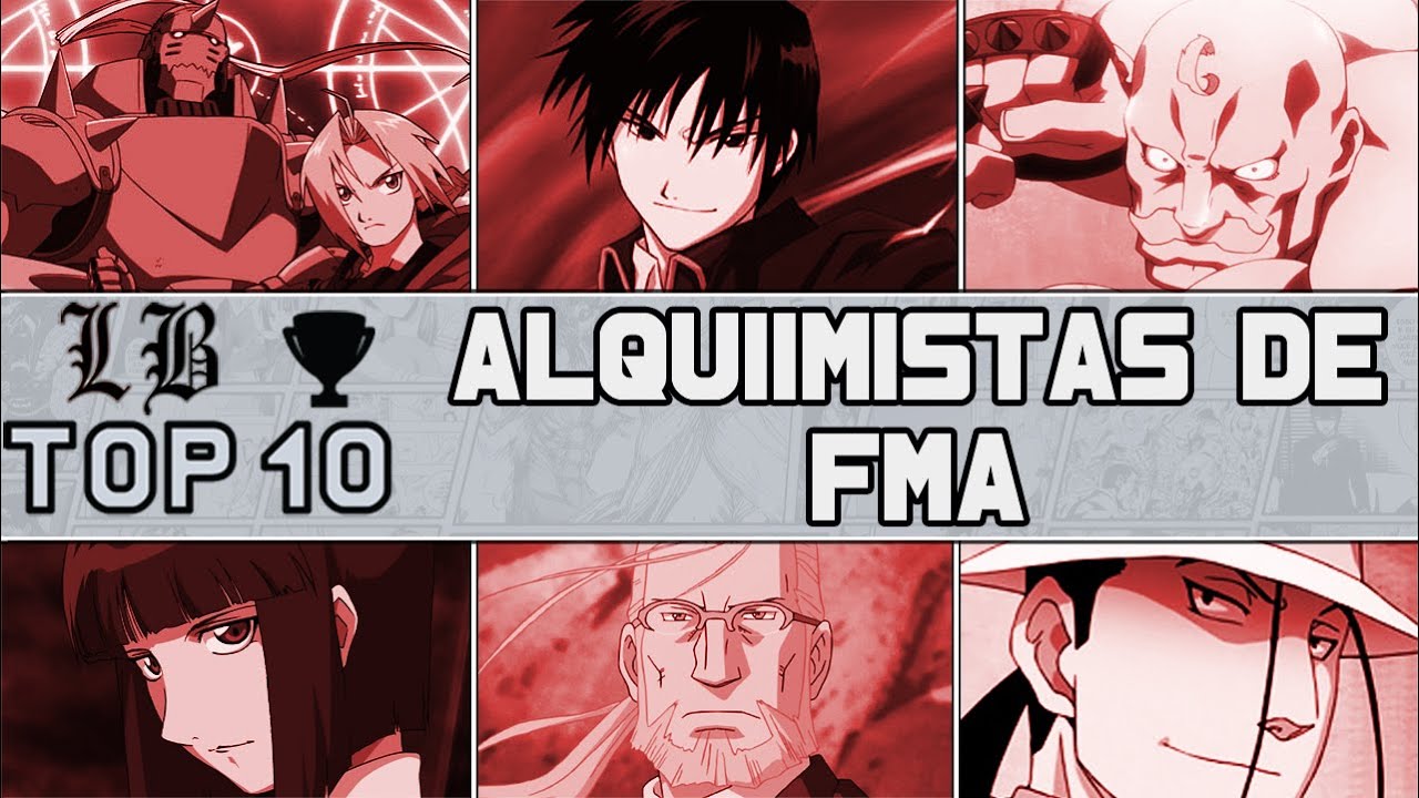 Os 10 Melhores Personagens de Fullmetal Alchemist: Brotherhood
