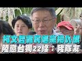 柯文哲言論引發關注