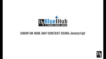 Show hide div using js
