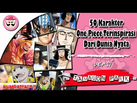 50 Karakter One Piece Yang Terinspirasi Dari Tokoh Di Dunia Nyata