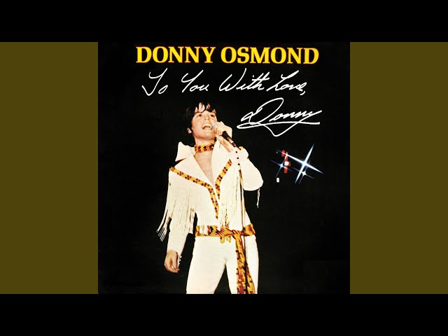 DONNY OSMOND - 60 AWAY LITTLE GIRL