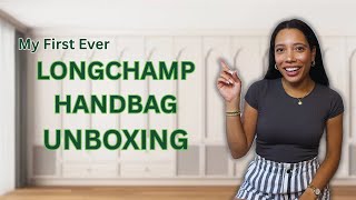 I WAS INFLUENCED! LONGCHAMP PARIS HANDBAG UNBOXING