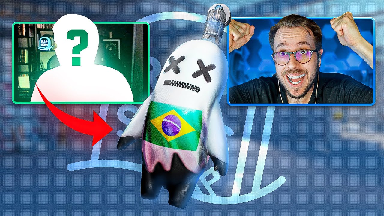 QUANTO ELE GANHOU? Conversei com o BRASILEIRO que criou o MELHOR chaveiro da coleção nova!