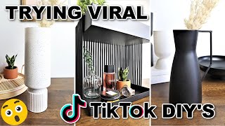 Must Try TikTok DIYs! Trying $1 TikTok DIY Room Decor (Best DIYs of 2021??) by The Crafty Couple 68,749 views 2 years ago 9 minutes, 48 seconds