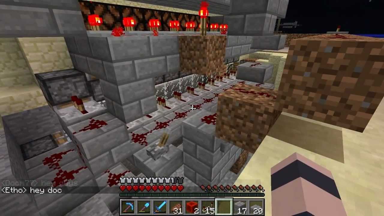 Etho MindCrack SMP - Episode 81: Trivia Game watershed