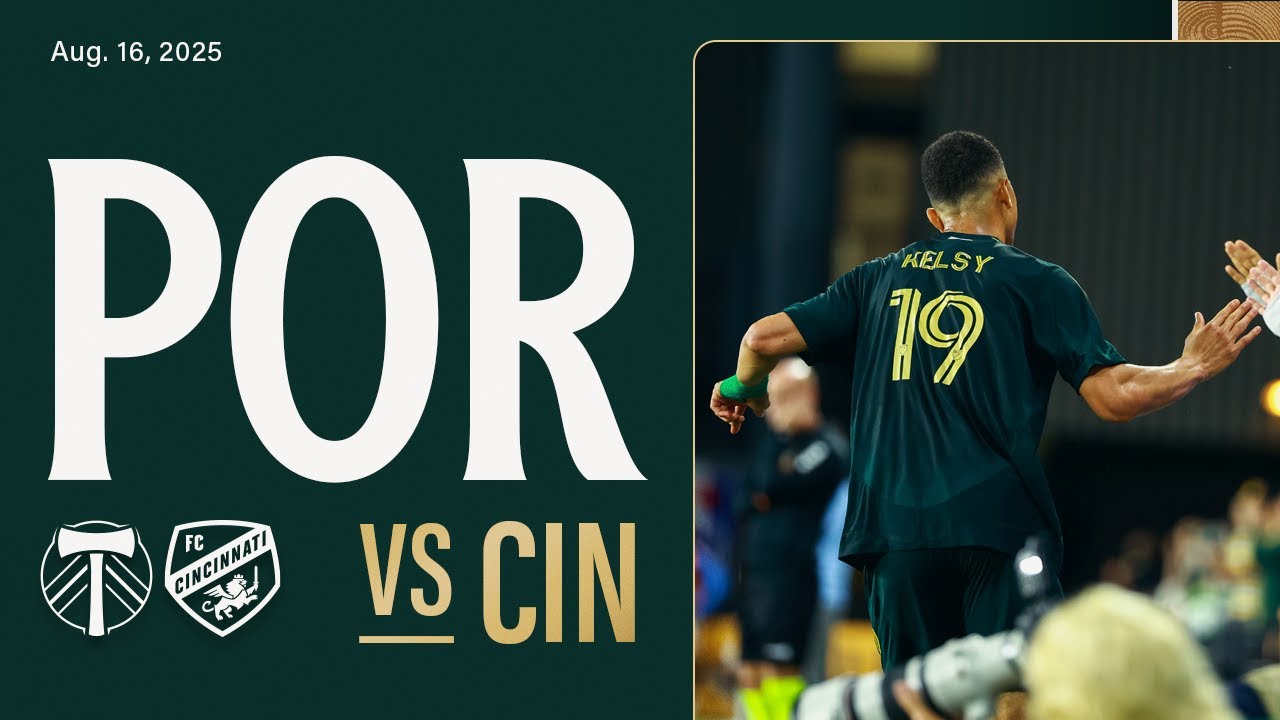 HIGHLIGHTS | Portland Timbers vs. FC Cincinnati | Aug. 16, 2025