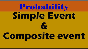 Simple event and Compound event