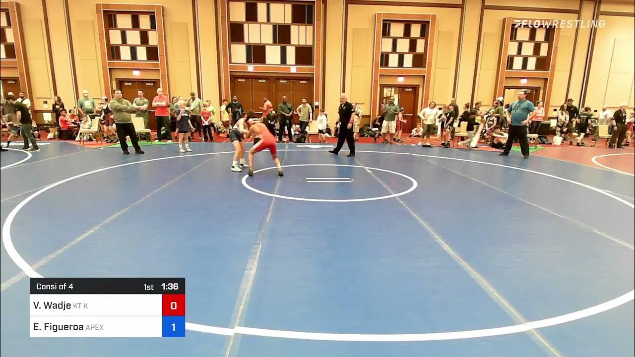 92 Lbs Consi Of 4 - Vishwesh Wadje, KT Kidz Wrestling Club Vs Eddie ...