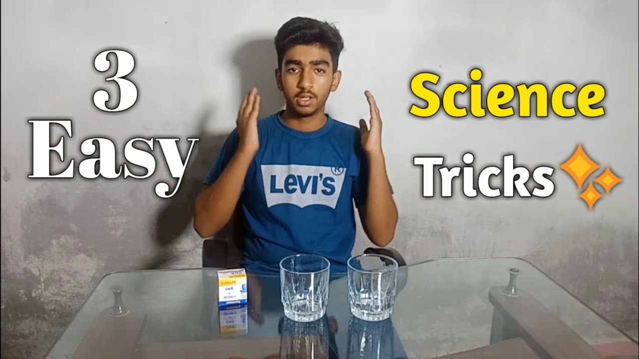3 Easy Science Tricks By MR. HACKER KING - YouTube