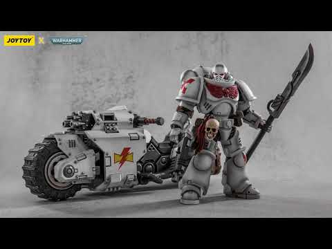 White Scars Raider-pattern Combat Bike video