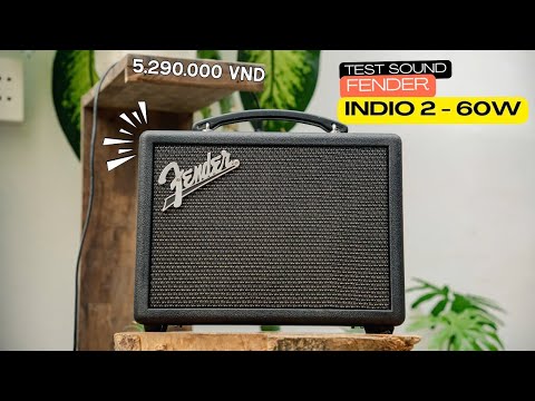 Genuine Fender Indio 2 price 5,290K – Sound Test | 2 year