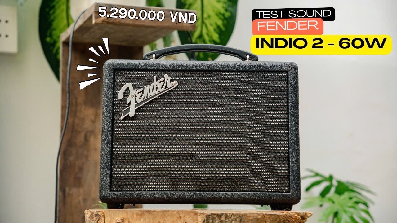Genuine Fender Indio 2 price 5,290K – Sound Test | 2 year