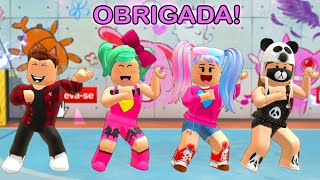 DANÇAMOS "HOW YOU LIKE THAT" COM O OMAD E A NATASHA PANDA 💙 CLIPE ESPECIAL BIBI E LUD ROBLOX