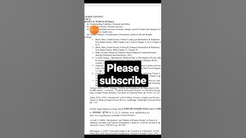 Ba, 2nd Semester, Major History Syllabus #majorhistory #history #syllabus