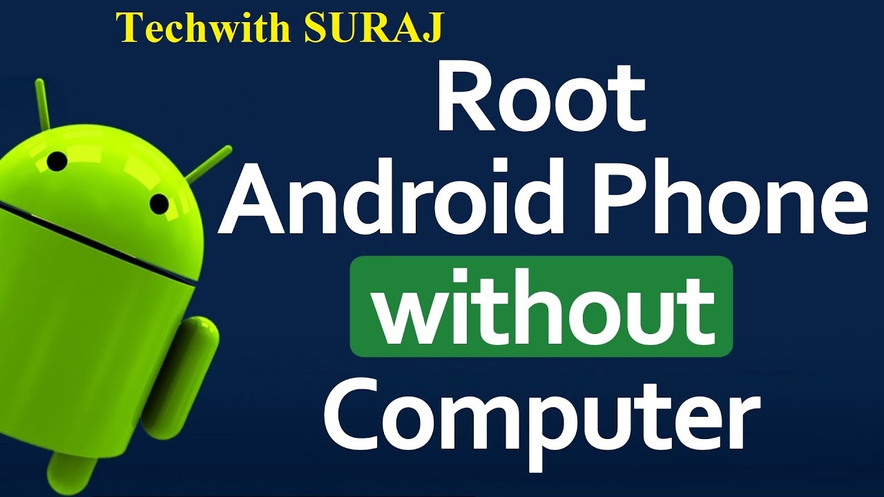 How To ROOT Any Android Device Without A Computer|One click Method ...
