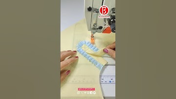 simple and practical methods for making lace on the placket of clothes Part 26