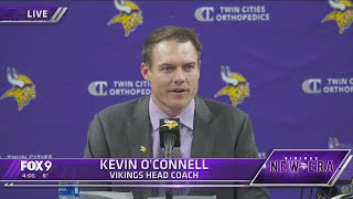 Kevin O’Connell gives first comments as new Vikings head coach I KMSP FOX 9