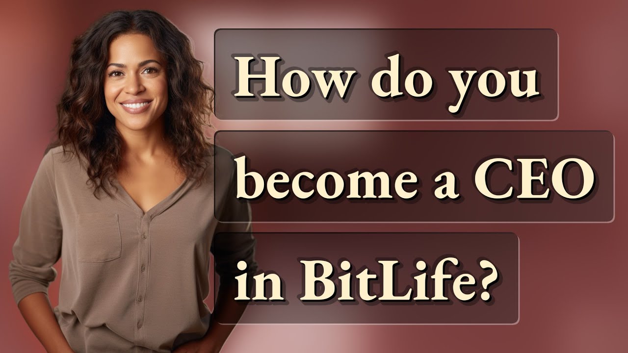 How do you become a CEO in BitLife? - YouTube