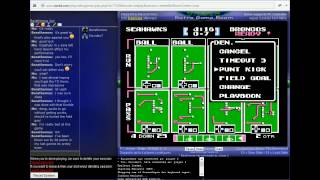 Tecmo Super Bowl 2015 (tecmobowl.org hack) - Tecmo Super Bowl 2015 Netplay Tournament Week 8: Davideo7 vs Barathemos - User video