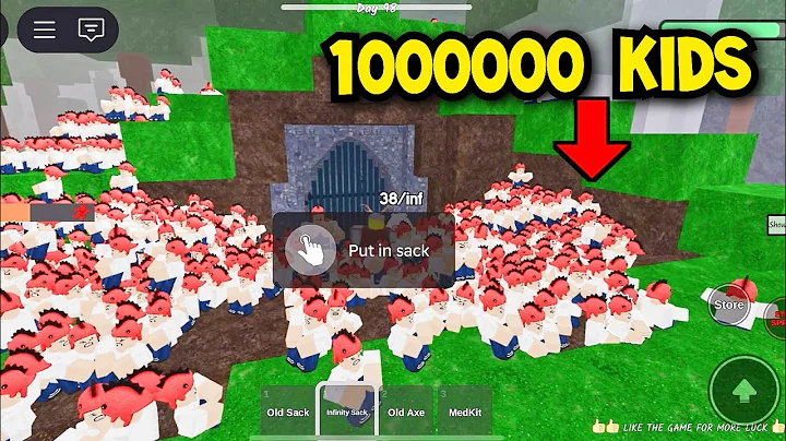 99 Nights In The Forest But Rescue 1000000 Missing Kids