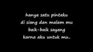 baik-baik sayang by wali with lyrics