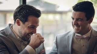 Groom loses it when he sees his beautiful bride Groom loses it when he sees his beautiful bride
