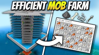 Efficient Mob Farm - 15,000+ Per Hour - Minecraft 1.20+ Tutorial