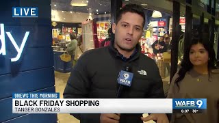 Live look at Black Friday shopping in Capital Area