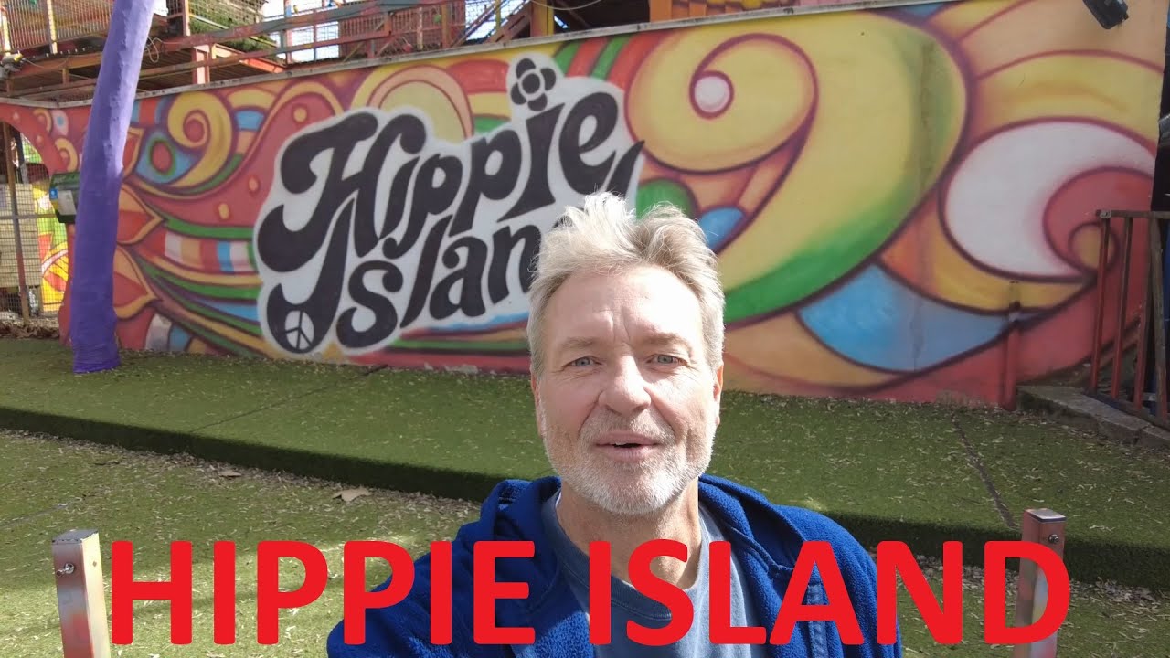 Hippie Island on Margaret Island in Budapest. - Budapest Hungary - ECTV