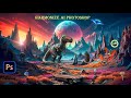 New Harmonize is an AI-powered compositing tool in Photoshop 2025 beta.