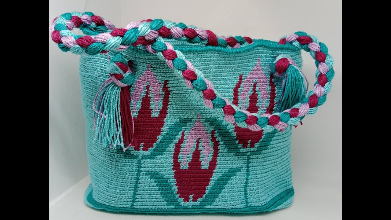 VIDEO 1 Bolso Wayuu, Tulipanes, - YouTube