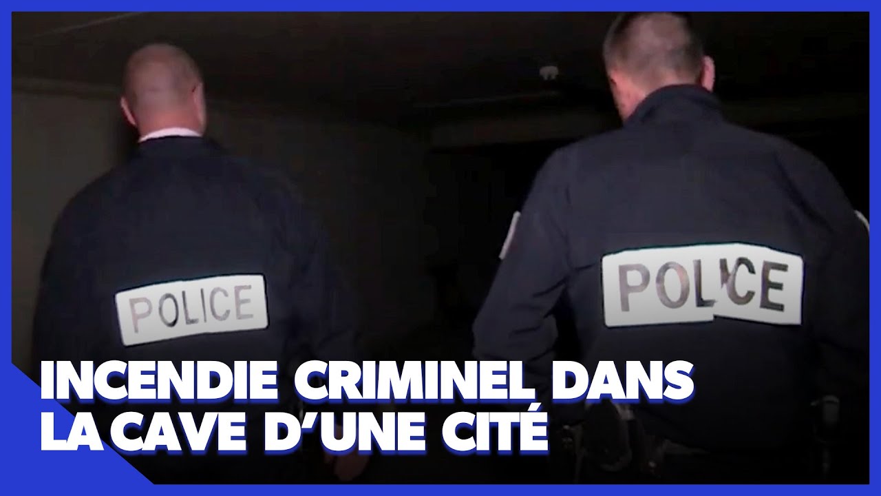 Incendie criminel dans une cité !