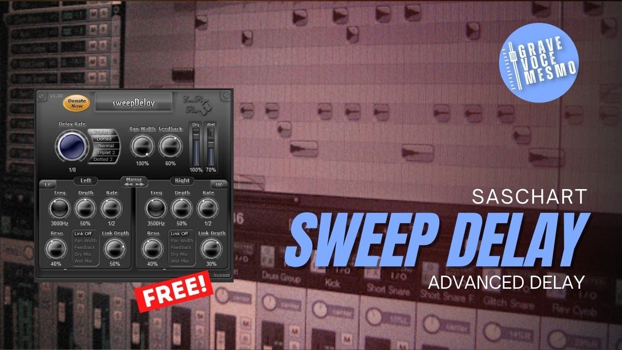 Sweep Delay - Um dos MELHORES Delays GRATUITOS que já USEI!