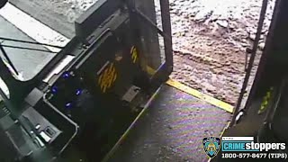 Man throws liquid on New York City bus driver