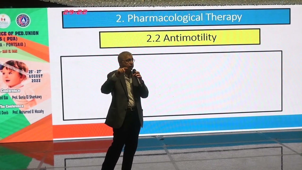 محاضرة أ د محمد عزالرجال - Treatment of gastroentritis