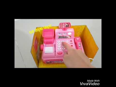 Halo semua nafis wq mau Unboxing laptop mainan baru karakter hello kitty keren banget bisa buat bela. 