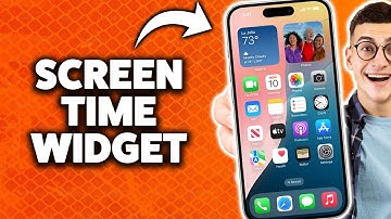 How To Add Screen Time Widget To iPhone Home Screen 2025 (Step-By-Step Tutorial)