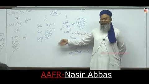 CFAP 01 | AAFR | SIR NASIR ABBAS | LECTURE # 51  | JUNE 2024