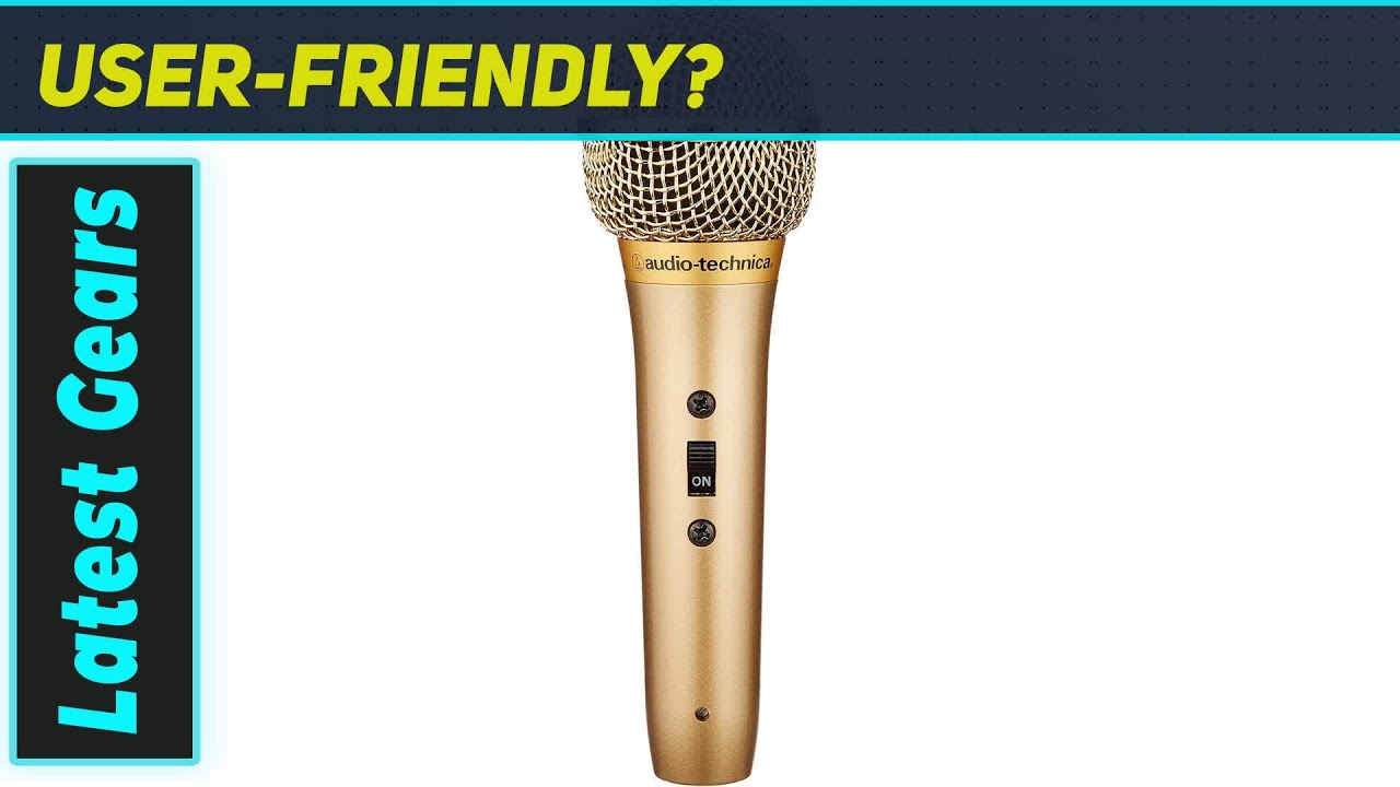 Gold Standard Vocal Mic: Audio-Technica PRO-100-GD - YouTube