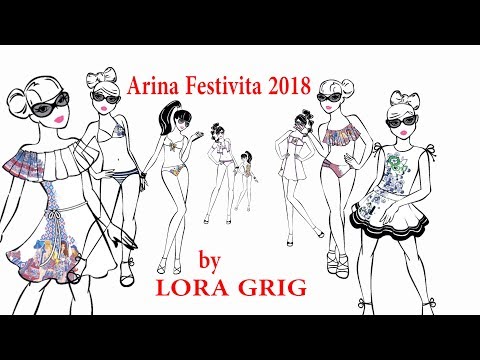 ARINA FESTIVITA 2018. NEW COLLECTION BY LORA GRIG. FASHION VIDEO.