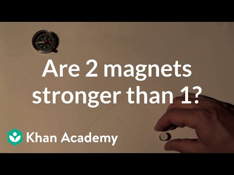 Are 2 magnets stronger than 1? | Discoveries and projects | Physics | Khan Academy