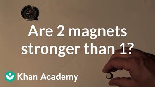 Are 2 magnets stronger than 1 | Discoveries and projects | Physics | Khan Academy